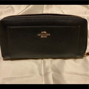 Leather Coach wallet